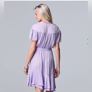 Women's Simply Vera Vera Wang
Asymmetrical-Hem Ruffle Dress size XS